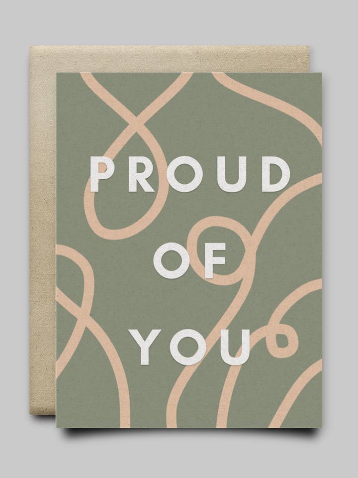 Proud Of You Card for wholesale by LOVE IS MY PROTEST