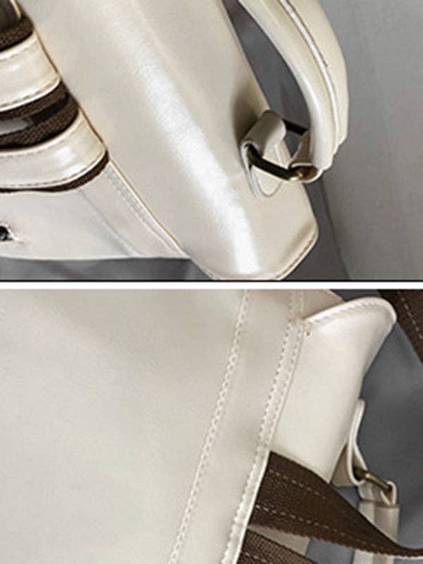 UZ Wholesale Store – Großhandel Rucksack – Damen – Einfacher einfarbiger Vintage-Rucksack12