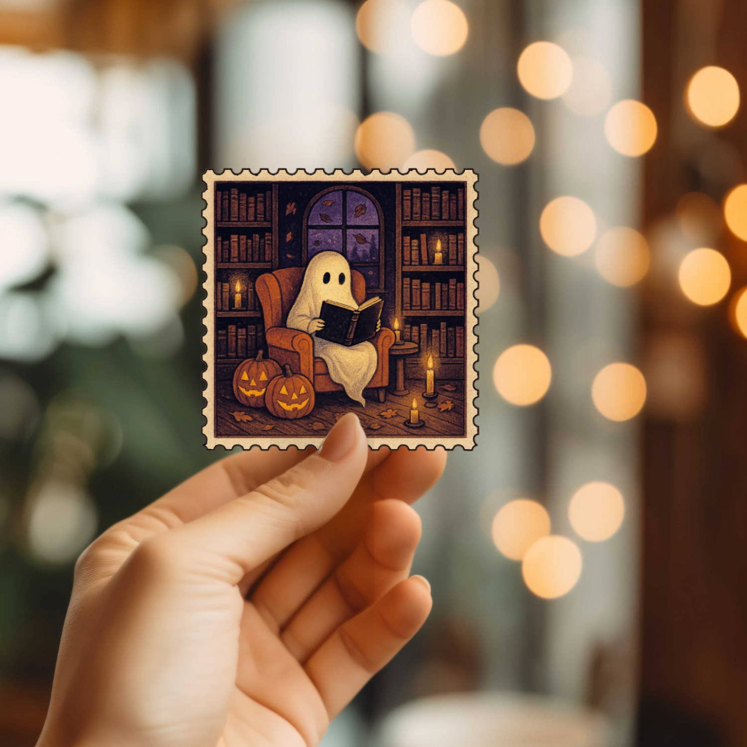 Mystical Monkey Toes - Wholesale Sticker - Beautiful Halloween Ghost Vinyl Sticker