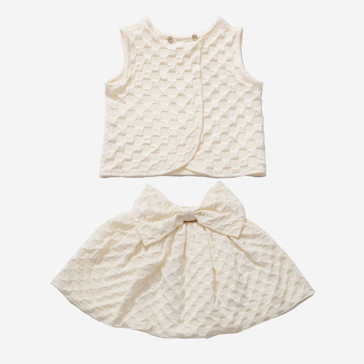 Petite Hailey - Vendita all'ingrosso Completo top e gonna - Bambini - Set nastri Jasmin1