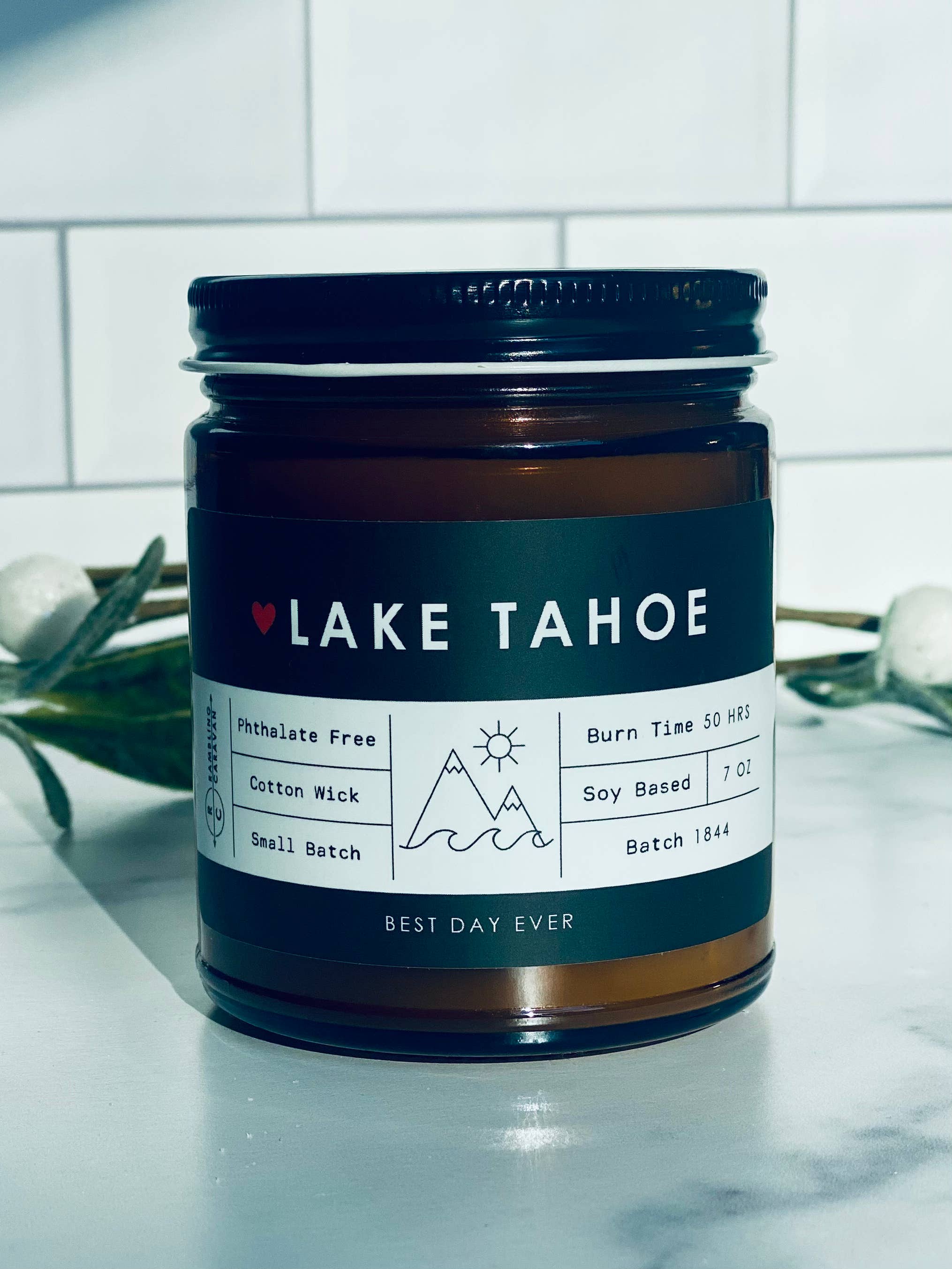 Rambling Caravan - Wholesale Jar/Filled Candle - Lake Tahoe, NV Candle0