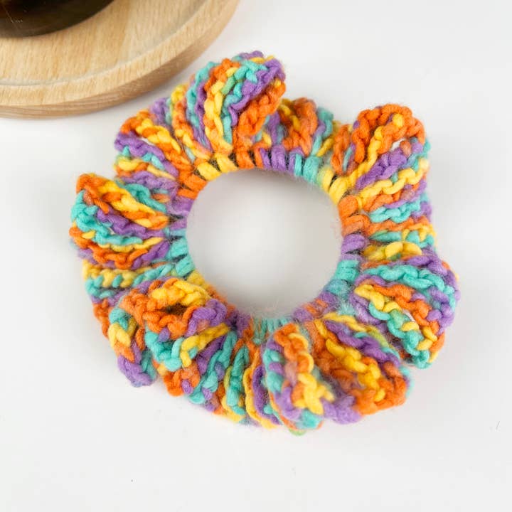 TheDivaSoap - Wholesale Hair Accessories Set - Women's - Rainbow colored braided set hair clips claw clips hair tie