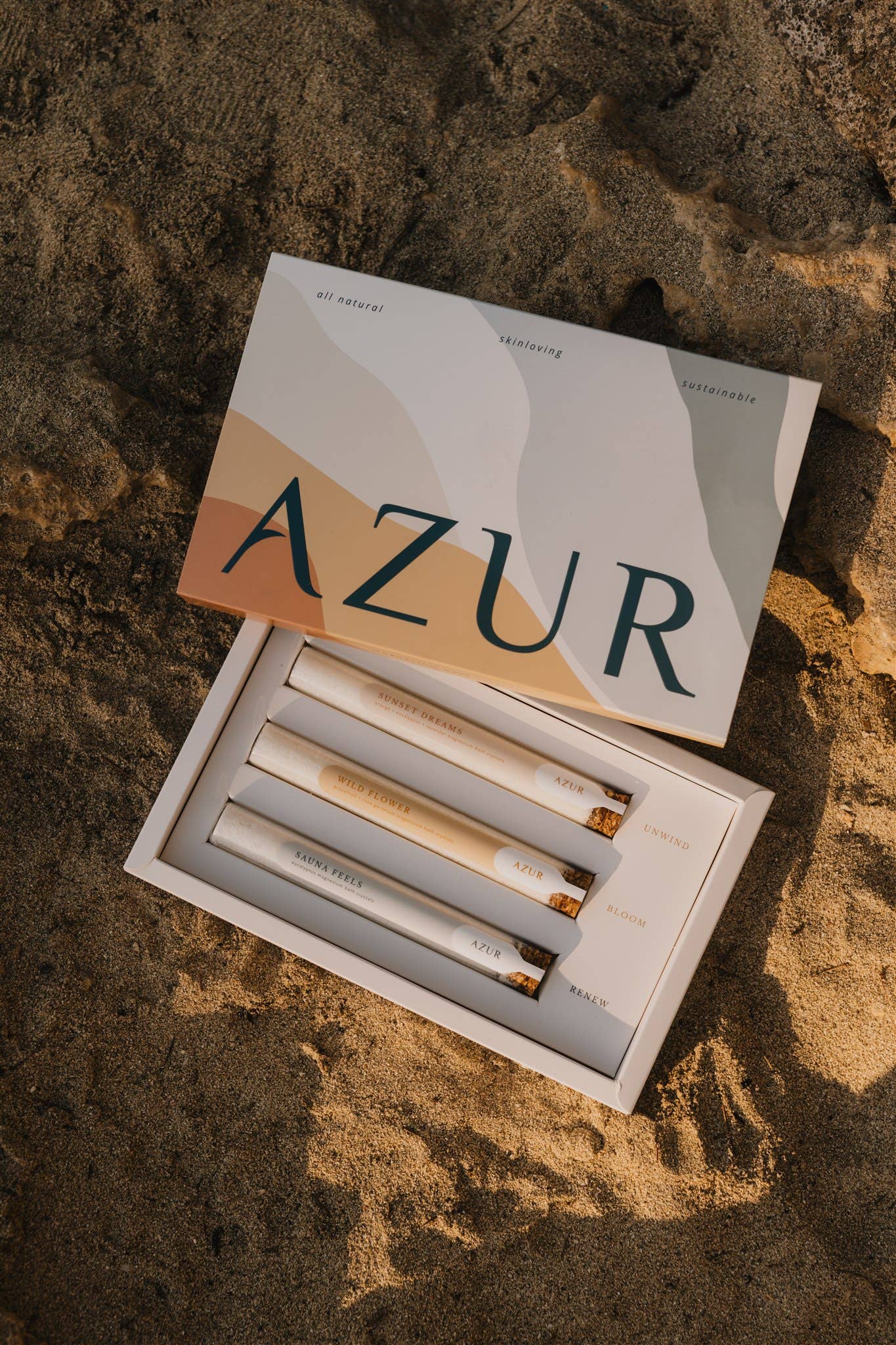 Azur Natural Bodycare BV - Wholesale Bath & Body Set - BATHTIME STORIES gift set1