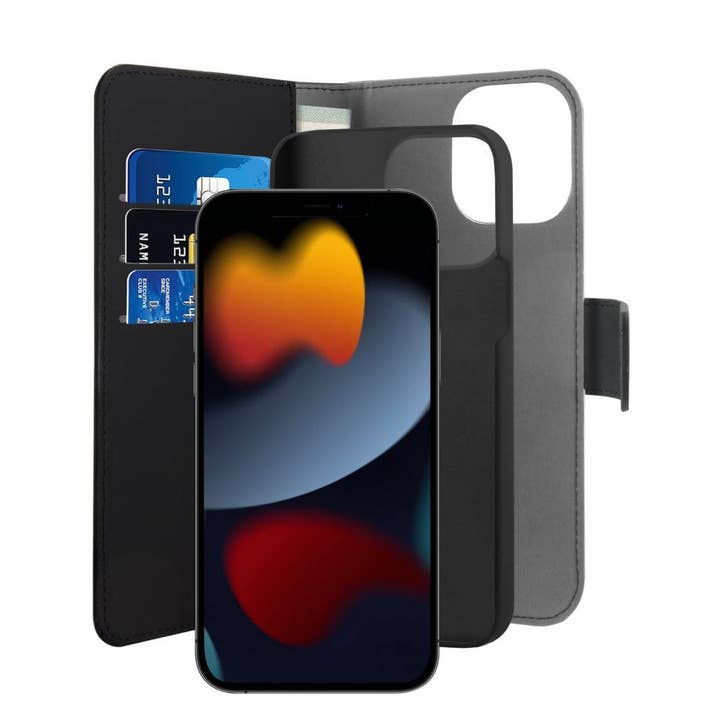 Funda tipo cartera desmontable 2 en 1 para iPhone 13 Pro Max para venta al por mayor de PURO
