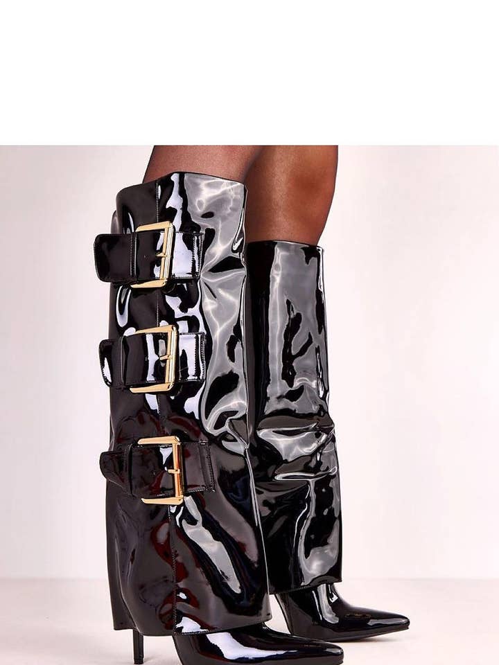 Stivali con tacco Modello 222360 Solea per la vendita all'ingrosso da parte di Lieber Deem Marktplatz