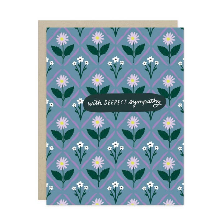 Barone and Co. - Wholesale Sympathy Card - Deepest Sympathy Grid Card0
