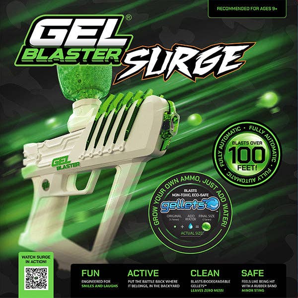 Showcase - Wholesale Classic Toy - Kids - Gel BlasterĀ® SURGE Fully Automatic Water Bead Blaster1