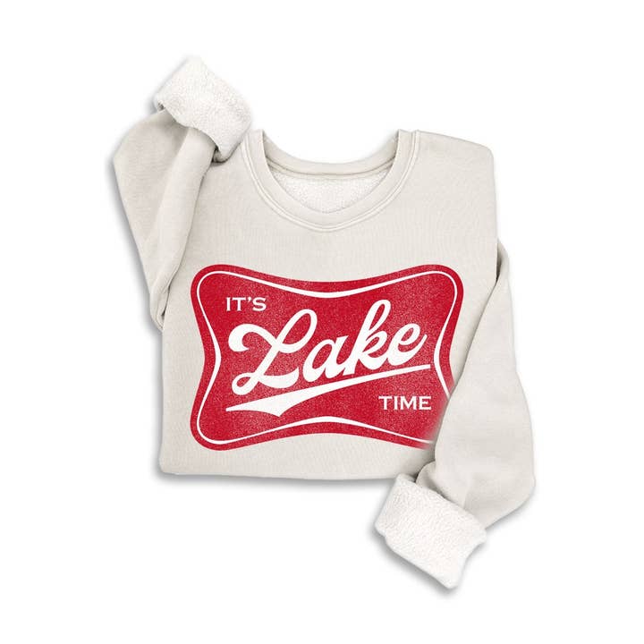 ITS LAKE TIME MINERAL SWEATSHIRTS for wholesale by HRTandLUV