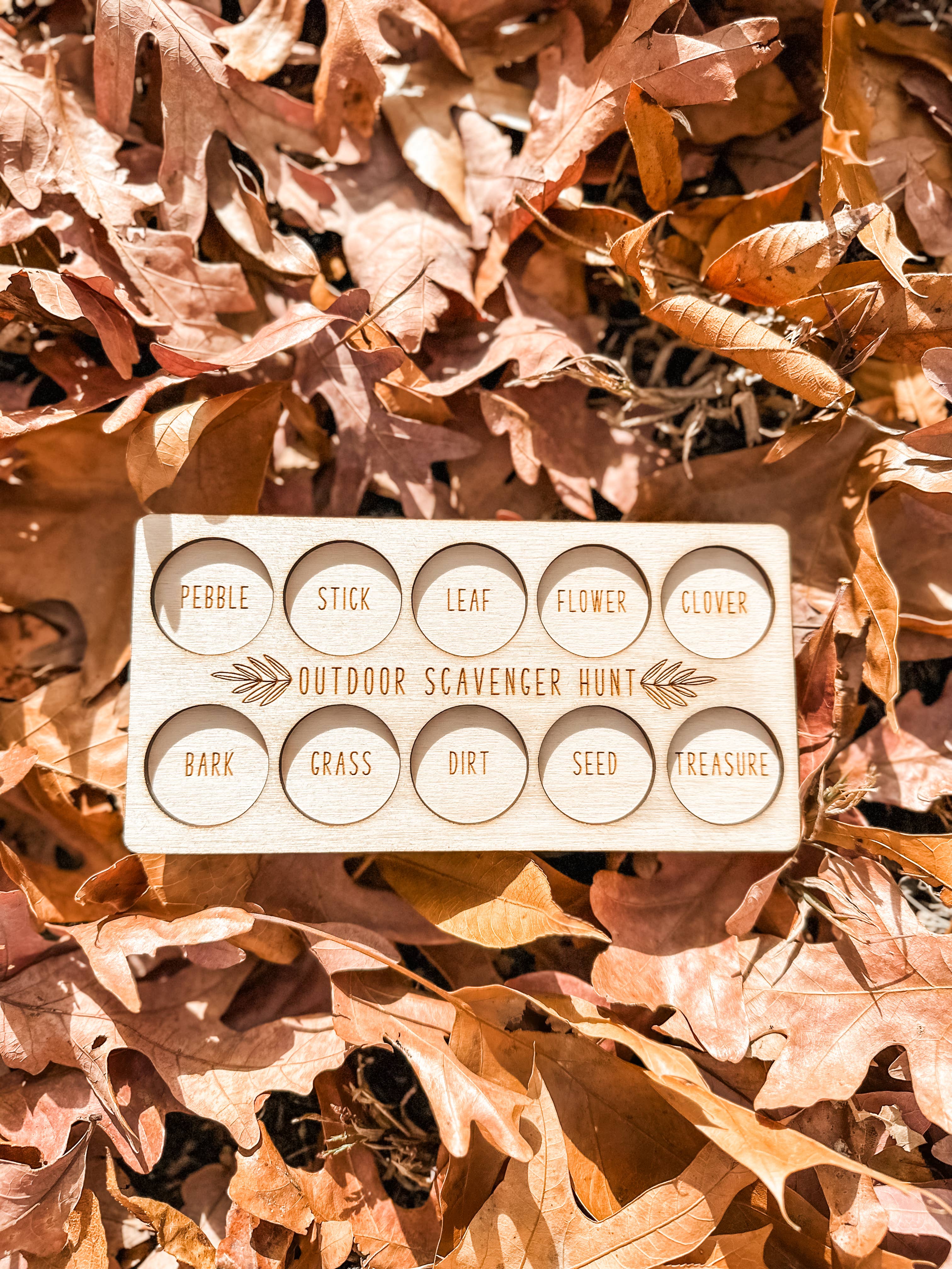 Hazel + Bloom Co - Wholesale Wood Toy - Kids - Outdoor Nature Scavenger Hunt Game for Children1