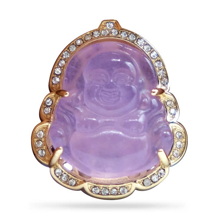 Pin de Lapela Buda - Roxo por atacado de Kingpinz