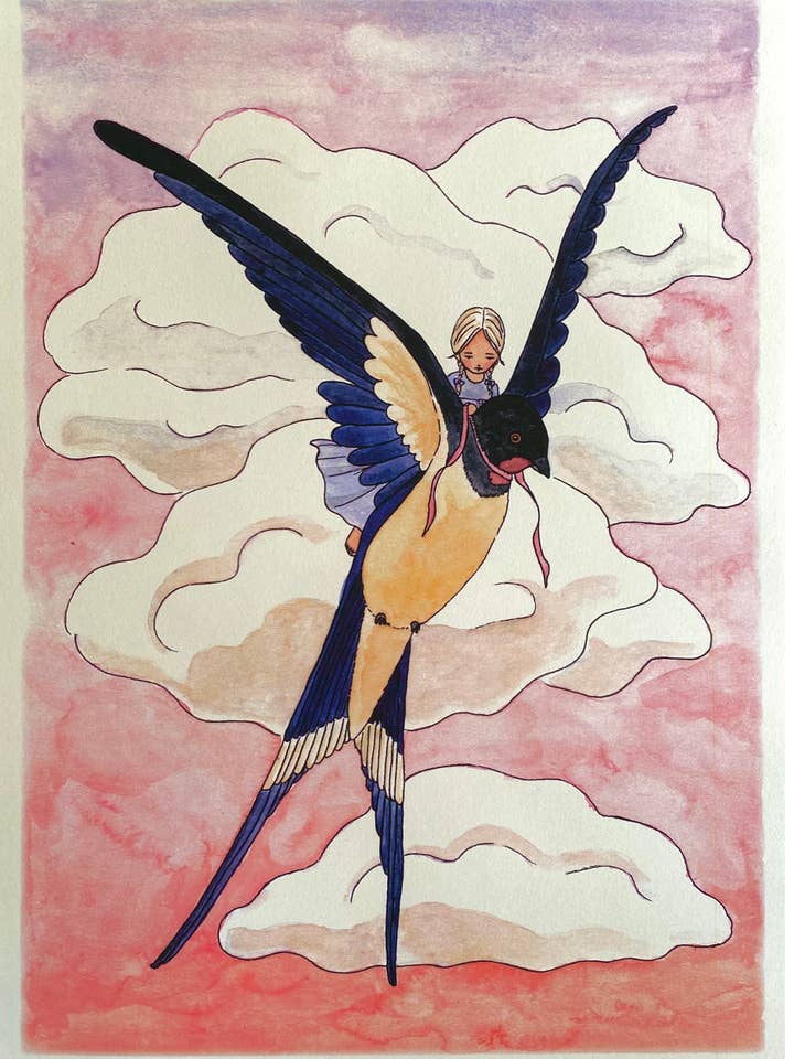 Poster A3 Thumbelina for wholesale by Tall Hat Tales