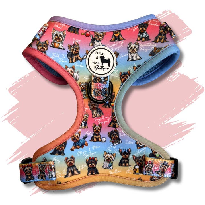 Hundesele justerbar - Oh My Yorkie! for engroshandel hos Mylo and Mas Boutique