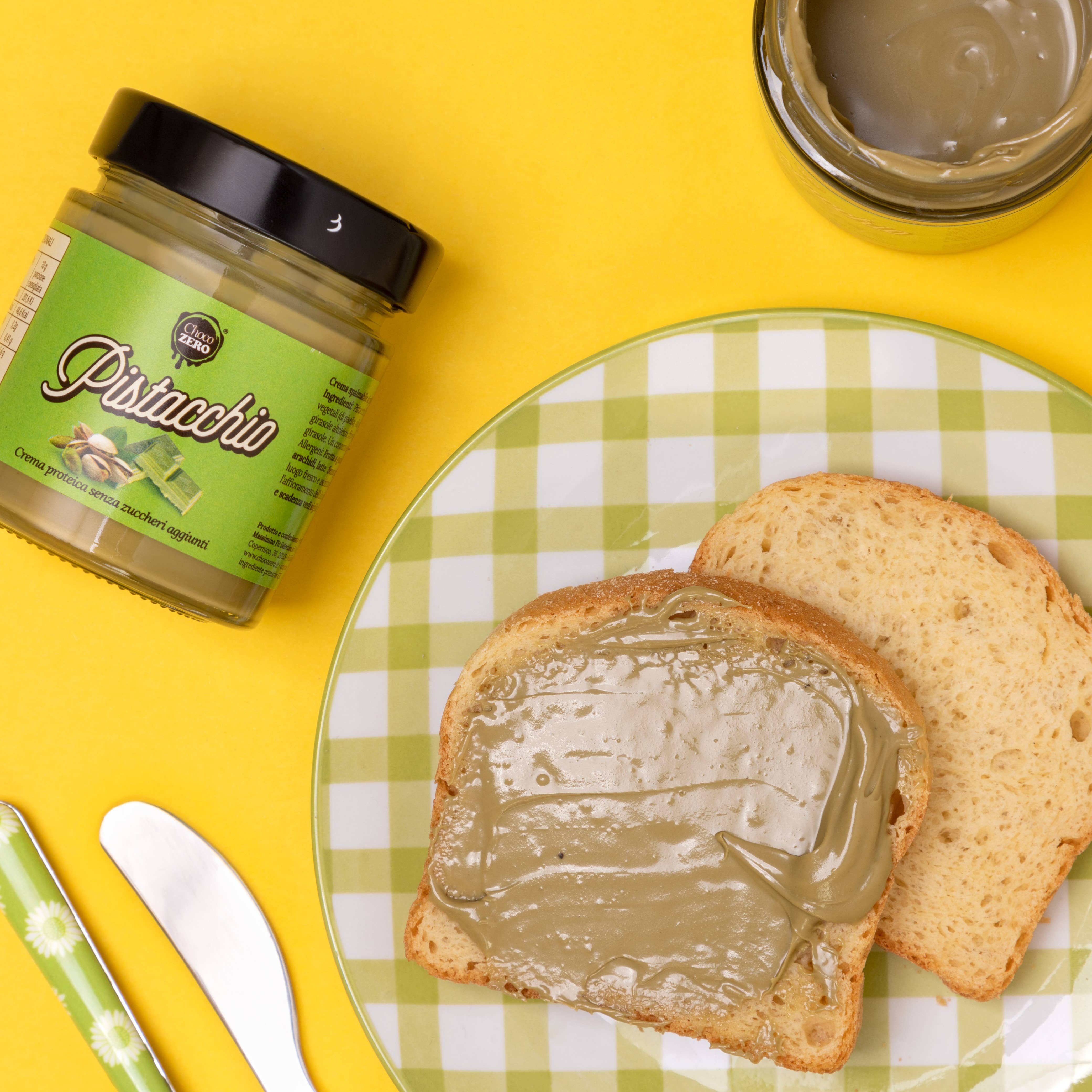 Choco Zero - Wholesale Nut Butter - Sugar-free protein cream italymade pistachio2