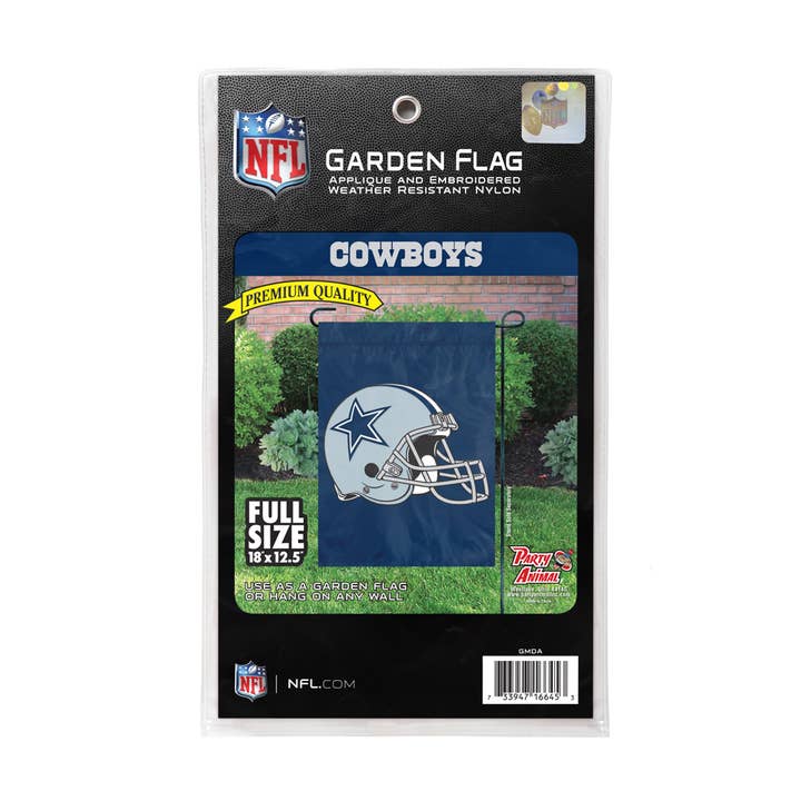 Party Animal, Inc. - Vente Drapeaux - Drapeau de jardin Dallas Cowboys Premium