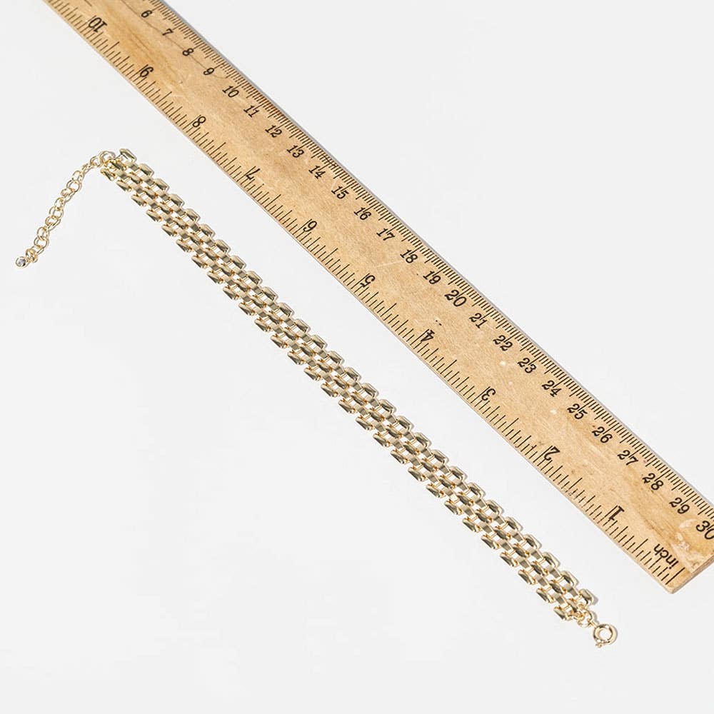 Sensibling Corp. - Wholesale Anklet - Gold Dipped Double Box Chain Anklet3
