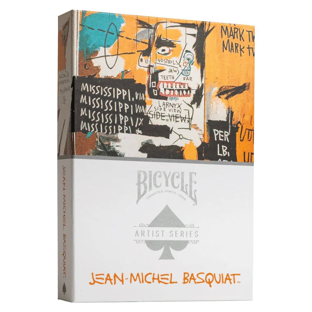 Cardshouse - Wholesale Playing Cards - Bicycle Artist Series Jean-Michel Basquiat Cards Set R/B7