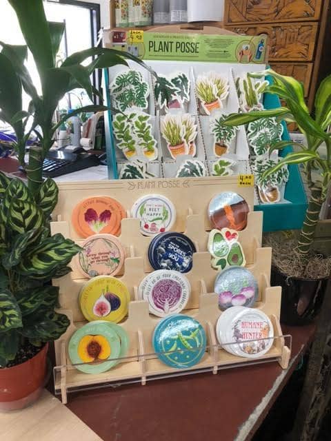 Plant Posse – wholesale Retailer display – Paper & novelty – Sticker Display12