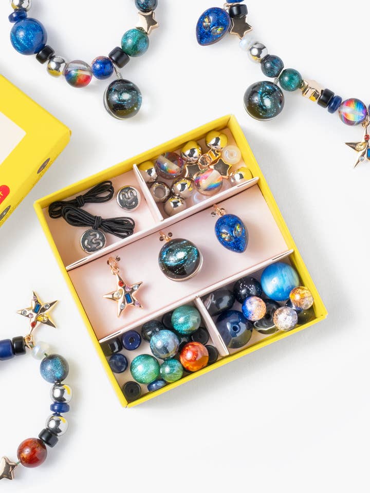 Space Charm Theme Mini Bead Kit for wholesale by Super Smalls