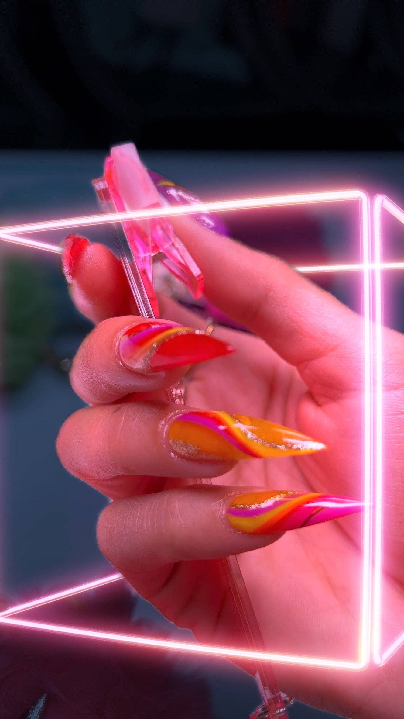 NABulous - Wholesale Keychain - Women's - Long Nails Card Grabber | NABulous22