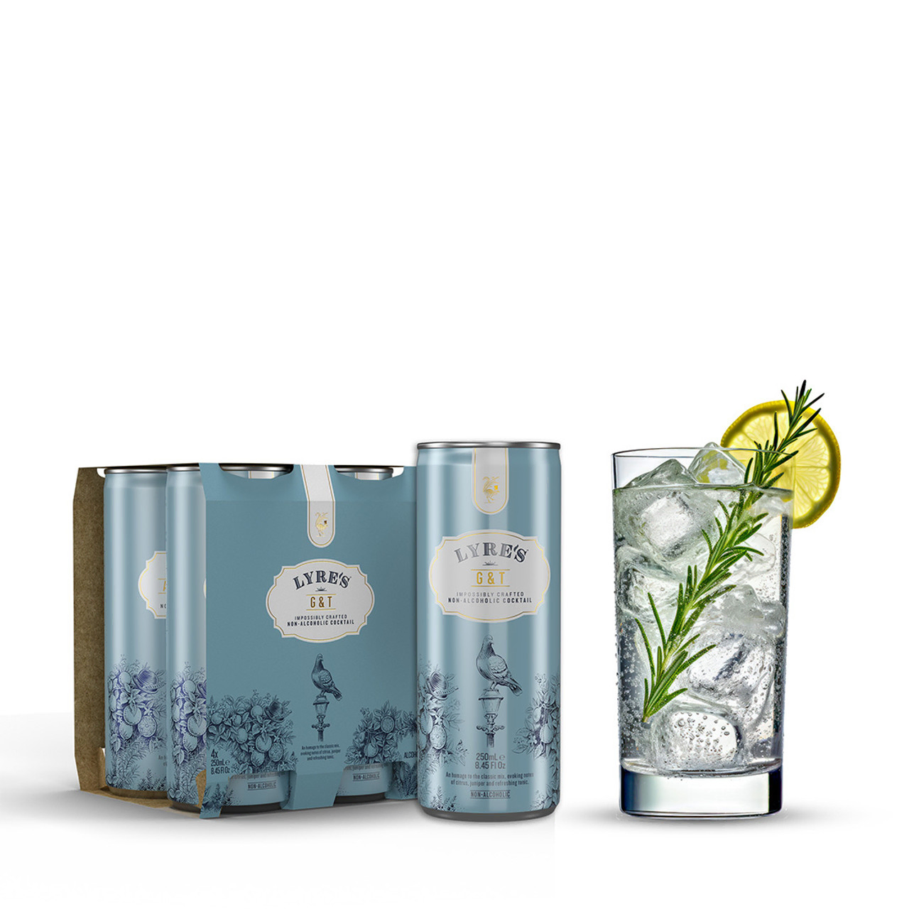 Zepeim - Wholesale Non-Alcoholic Spirits/Wine/Beer - Lyre's – G&T / Gin & Tonic Ready To Drink Non-Alcoholic Can3