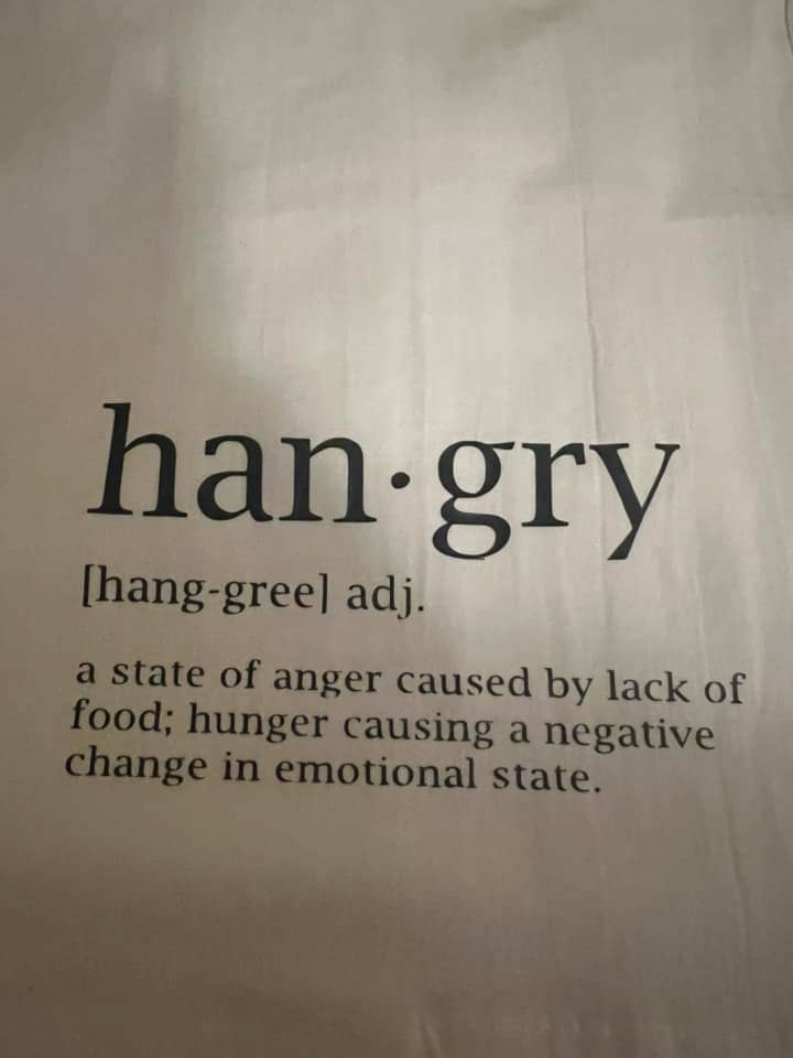 HAN-GRY - FLOURSACK TOWEL for wholesale by Bearded Bird Apparel