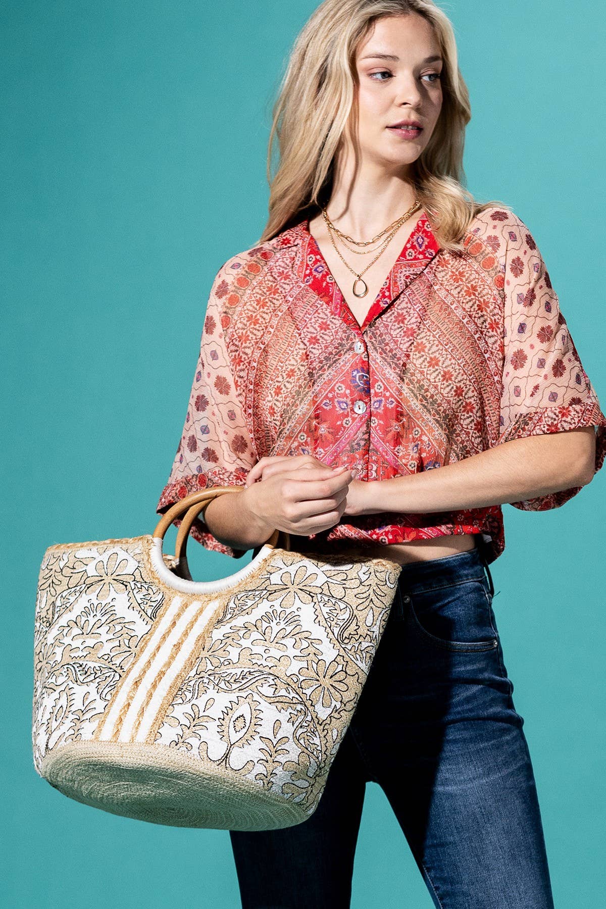 Myth Jute Tote Bag for wholesale on Faire10