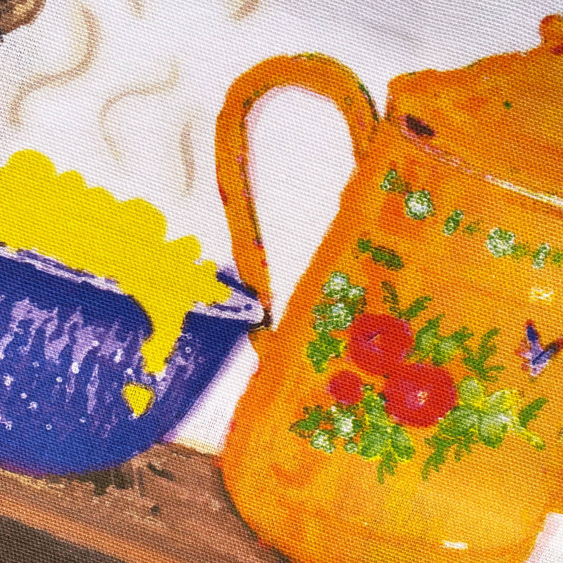 katzpajamas - Wholesale Apron - Breakfast in Bed Cat cotton apron1