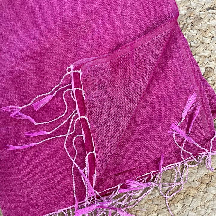 Wanderlust Global - Wholesale Sjaal - Dames - Water zijde Pashmina