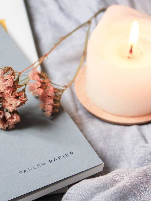 Grijs A5 notitieboek voor wholesale door parler papier