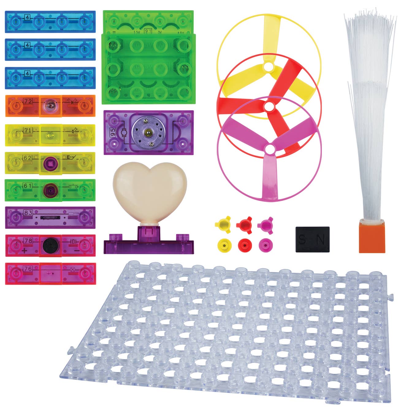 EBlox - Wholesale Building Set - Kids - Circuit Blox Build your own Light Show Fan Launch5
