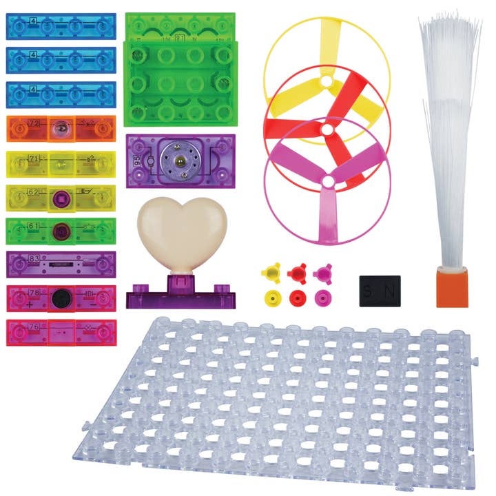 EBlox - Wholesale Building Set - Kids - Circuit Blox Build your own Light Show Fan Launch5