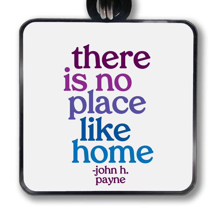 Pet Collar Charms -CCD184 - No Place Like Home (J. H. Payne) for wholesale by Quotable