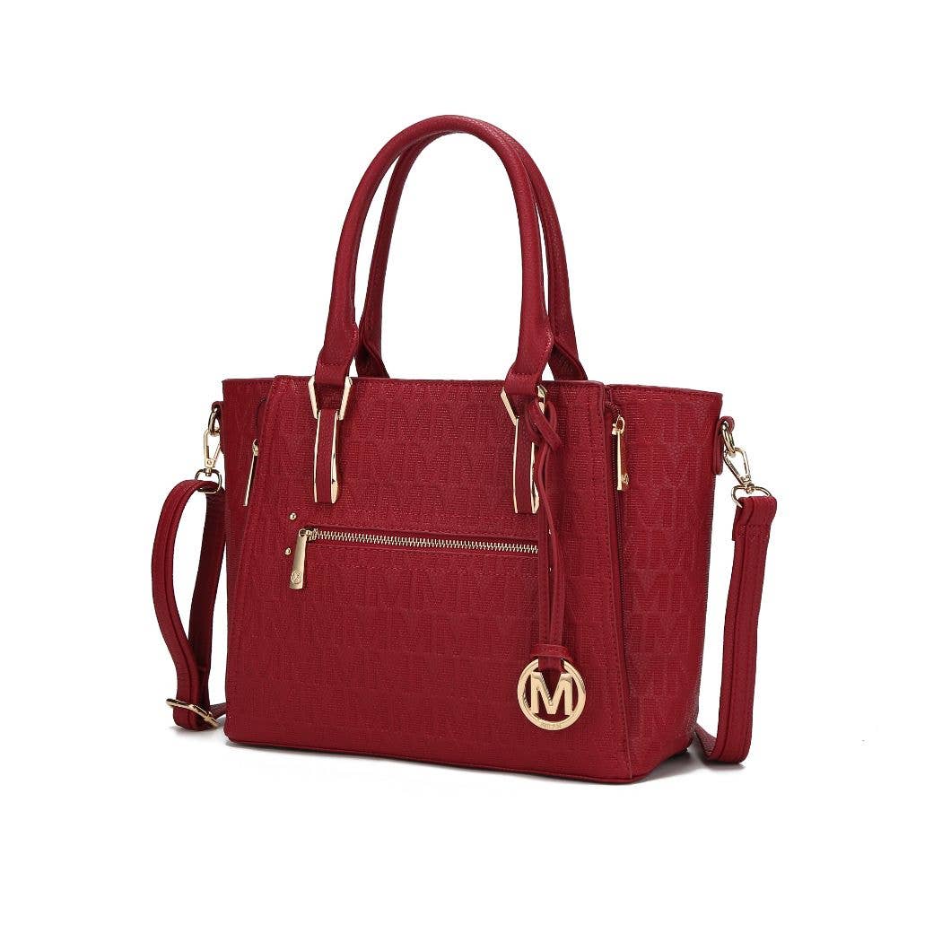 MKF Collection – wholesale Satchel – Women's – Cairo M Signature Vegan Leather Satchel Women  bag By Mia K4