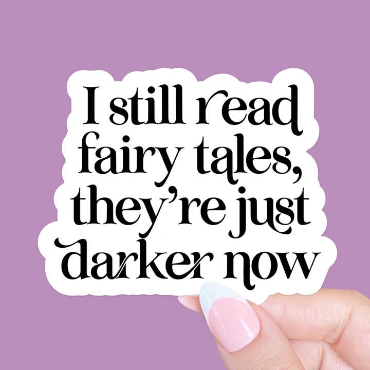 Autocollant Dark Romance, Autocollant Bookish, Autocollant pour lecteurs pour la vente par Radical Buttons