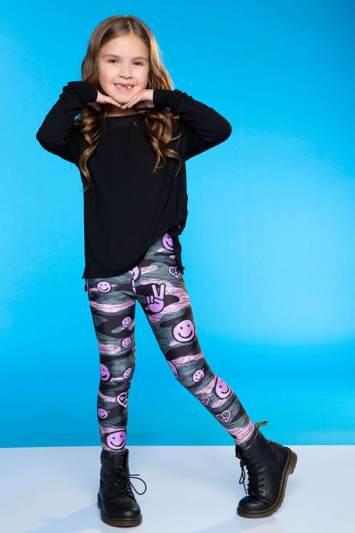 PixieLane - Wholesale Fashion Leggings - Kids - High Shine Long Legging51