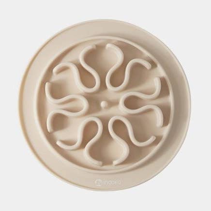 INOOKO - Wholesale Pet Bowl - Cat/Dog - Anti-Glouton Bowl - Sand0