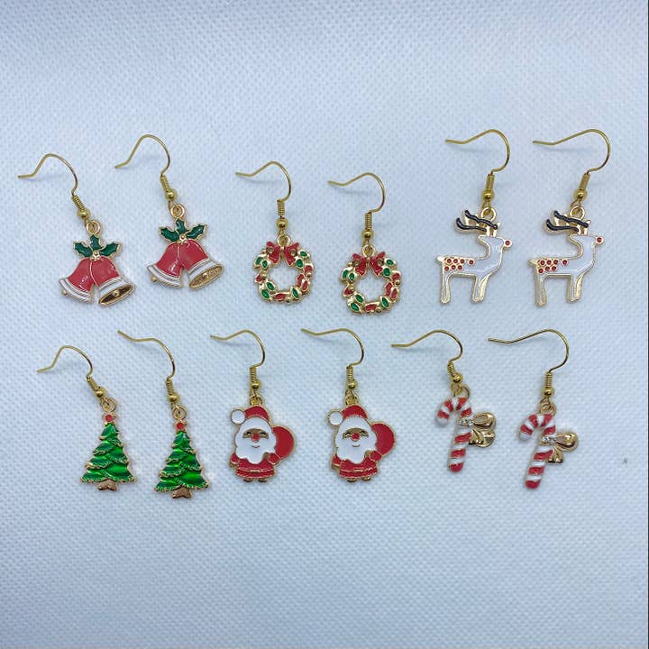 Allt du behöver för jul örhänge Pack för wholesale av Trinkerbell Jewelry