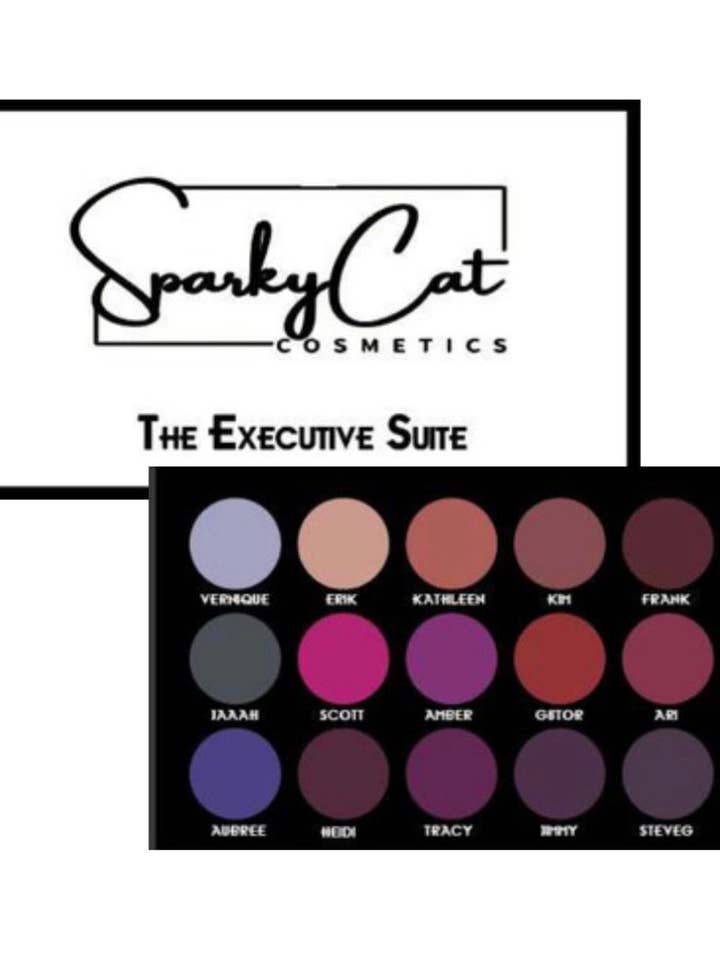 The Executive Suite Palette for wholesale by SparkyCat Cosmetics