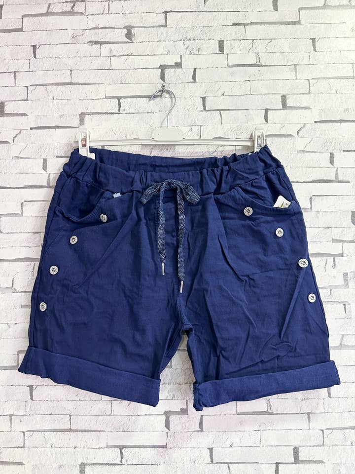 ZAFA PARIS - Wholesale Shorts – Women’s - 21F25P009-Magic shorts with button4