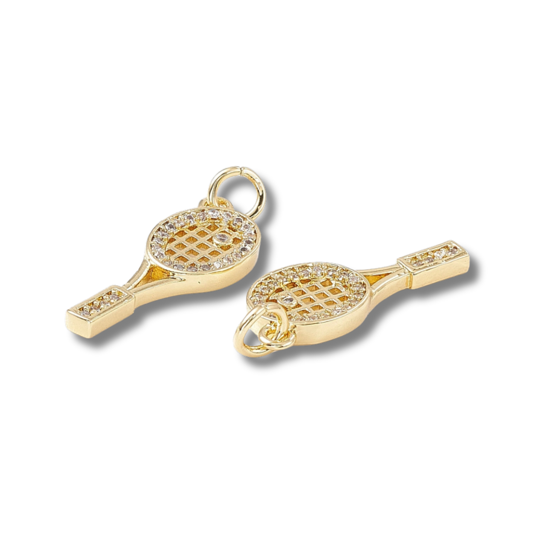 Love, Paige Designs - Wholesale Individual Charm/Pendant - Tennis Racket Charm1