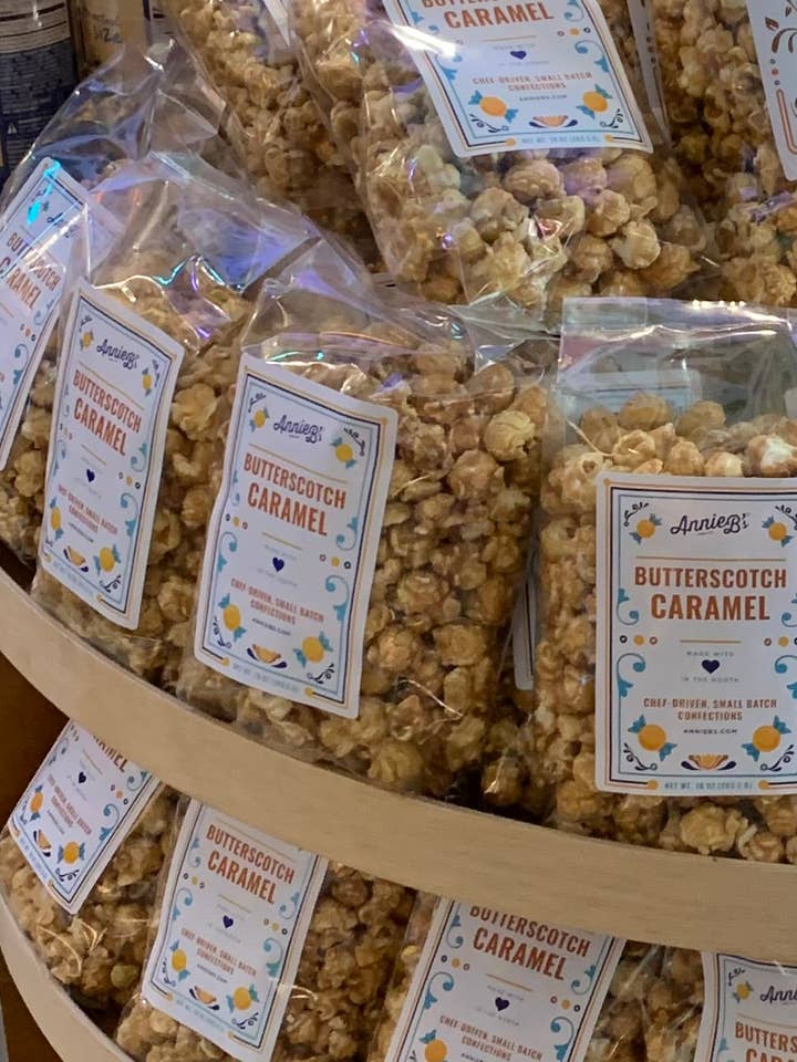 Butterscotch Caramel Popcorn (10oz) for wholesale by Annie B's