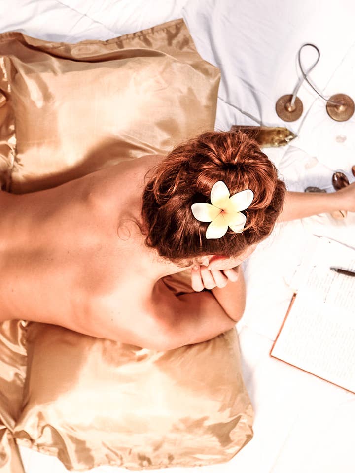 Bronzie | Self Tan Bed Sheet Protector Vegan Silk Satin for wholesale by Bedtime Bronzie