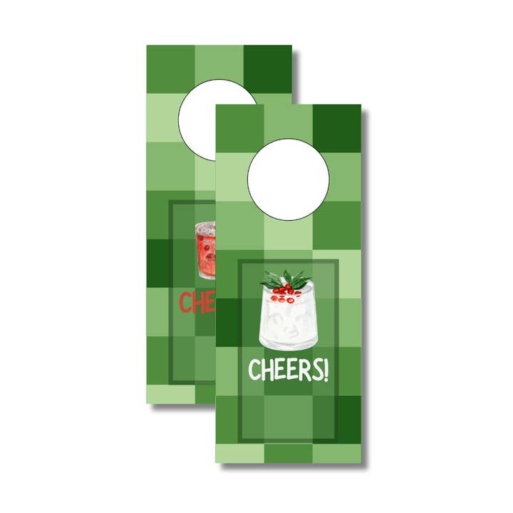 Holiday Spirit Bottle Gift Tags – Set of 6, USA Made for wholesale by Duncan Sister Designs