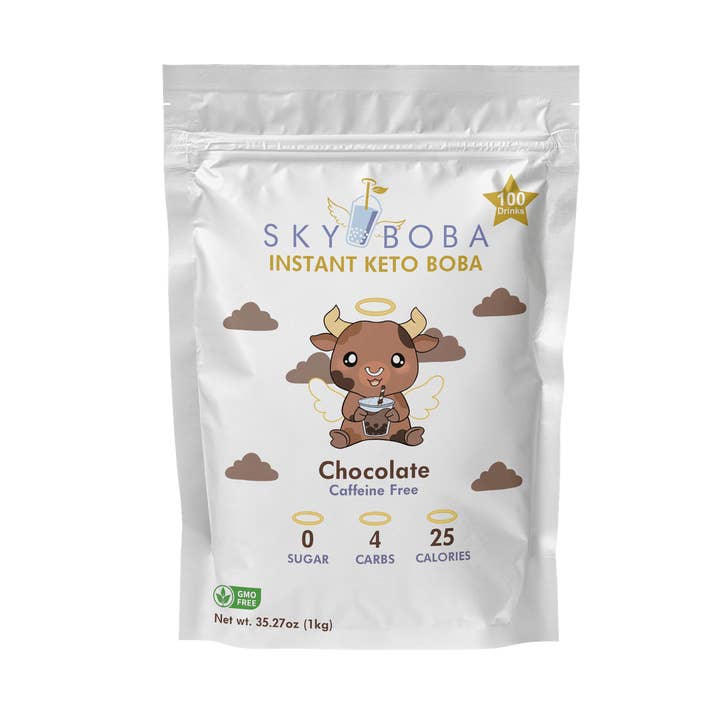 Keto Chocolade Melkthee Bulk (50 porties per zak) voor wholesale door Sky Boba