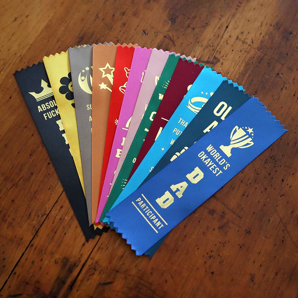 Bad Betty Greeting Co. - Wholesale Gag Gift/Novelty Gift - I Didn’t Stab Anyone Today - Funny Award Ribbon Gift3