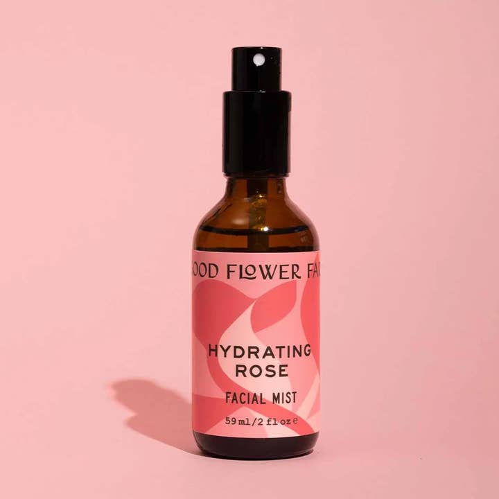 Good Flower Farm - Wholesale Face & Body Mist/Water - Hydrating Rose Facial Mist / 2 oz 🌹