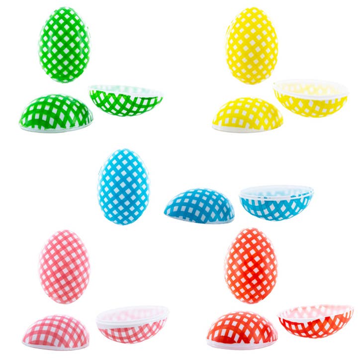 BestPysanky - Vendita all'ingrosso Decorazioni da tavolo - Set di 10 uova di Pasqua riempibili multicolori, 2,25 pollici