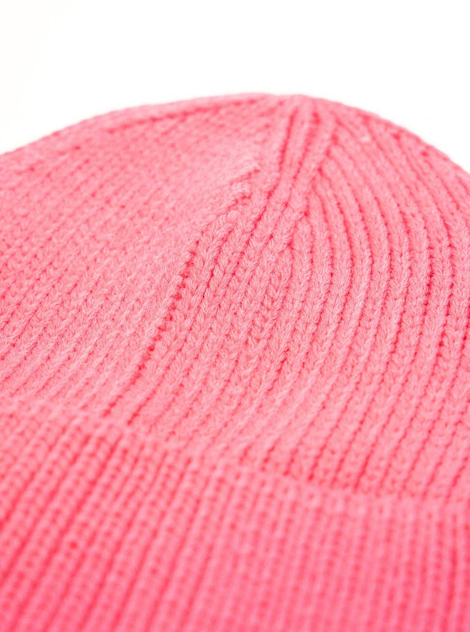 pink Gerippte Strickmütze in Rosa für den Großhandel auf Faire2