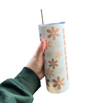 Mama Bear Tumbler with Kids Names 20 oz Skinny Sublimation Tumbler |  Mothers Day Gift | Tumbler for Mom
