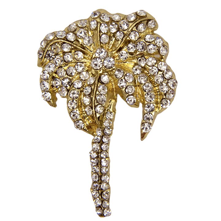 Pino de palmtree de strass por atacado de Godert Amsterdam